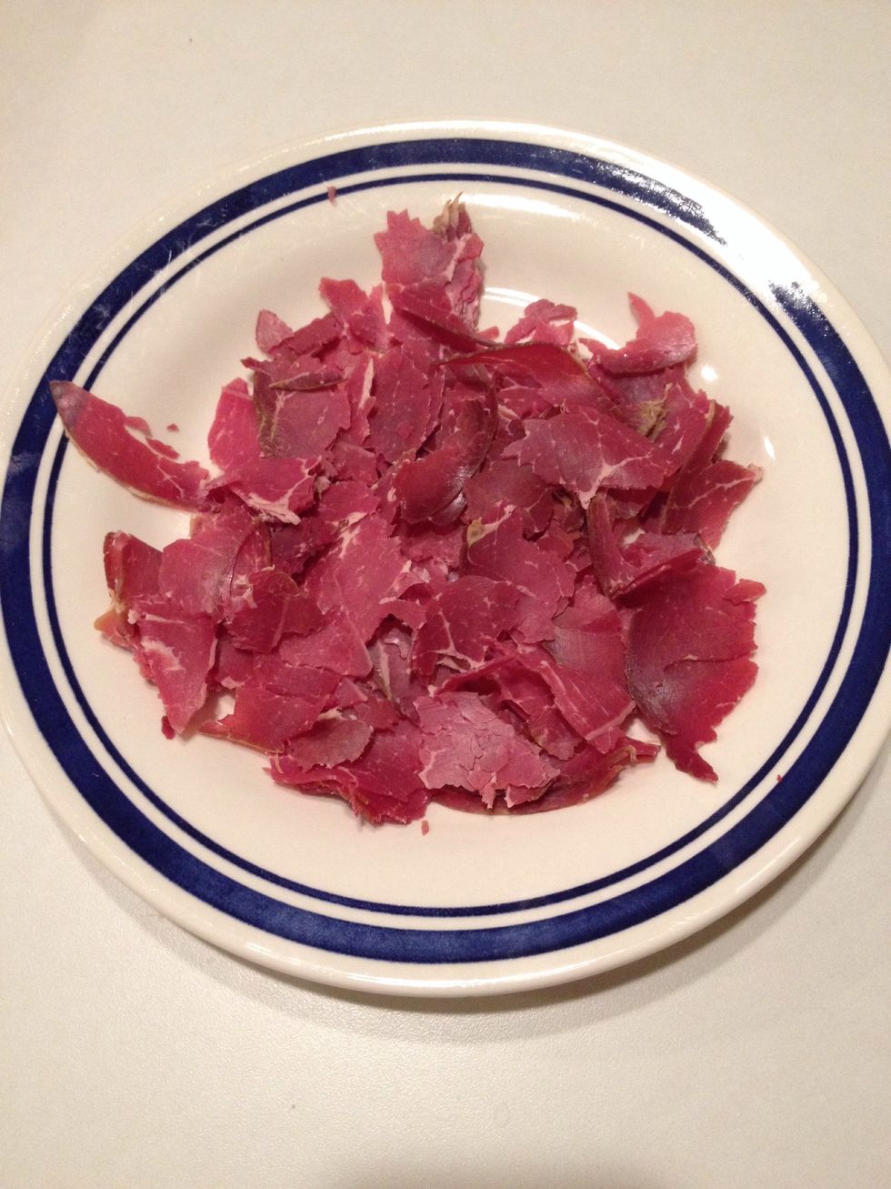 Break it up into small pieces.