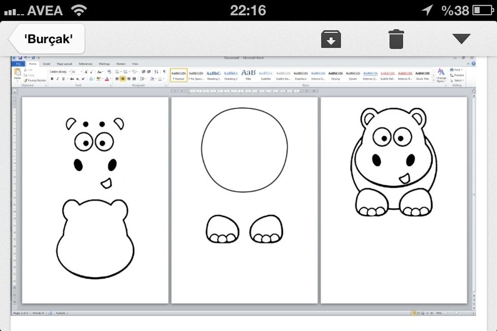 Break the design into pieces to build the rulers