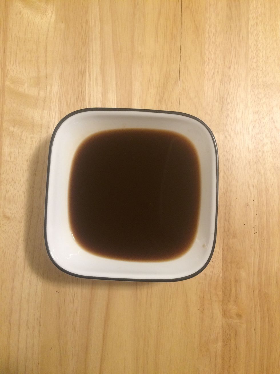 Brew some strong coffee and let it cool to room temperature. An espresso shot works well.  Add your rum or vanilla extract and mix it in.