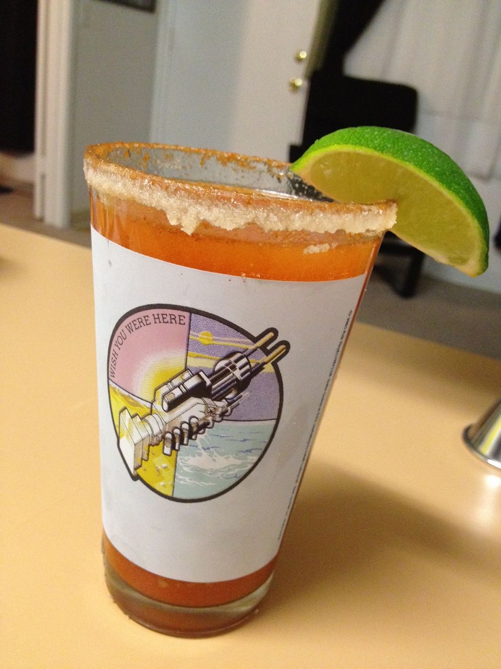 Bring back that lime wedge to garnish, and enjoy!