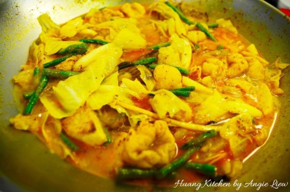 Bring everything to a boil again. And we're done!