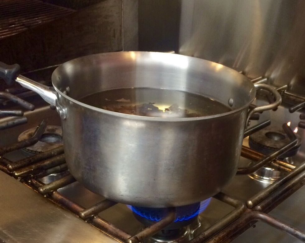 Bring Kombu to 200F (93C).