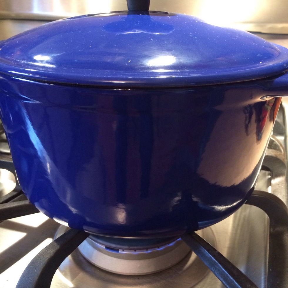 Bring to a boil, reduce to low, cover and simmer for 30 minutes.