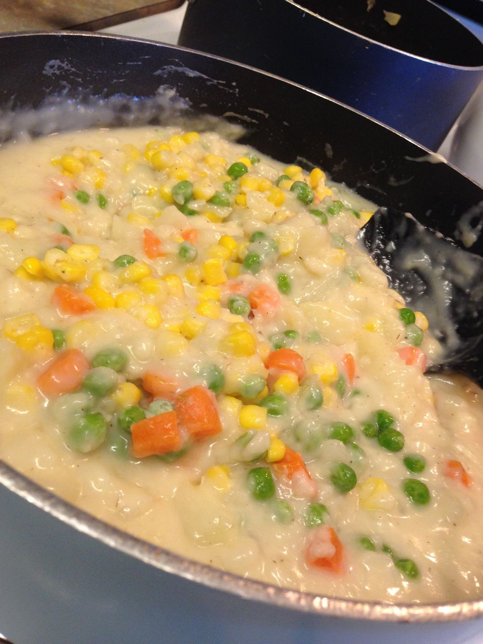 Bring to a boil, stirring constantly, for about 2 minutes or until thickened.