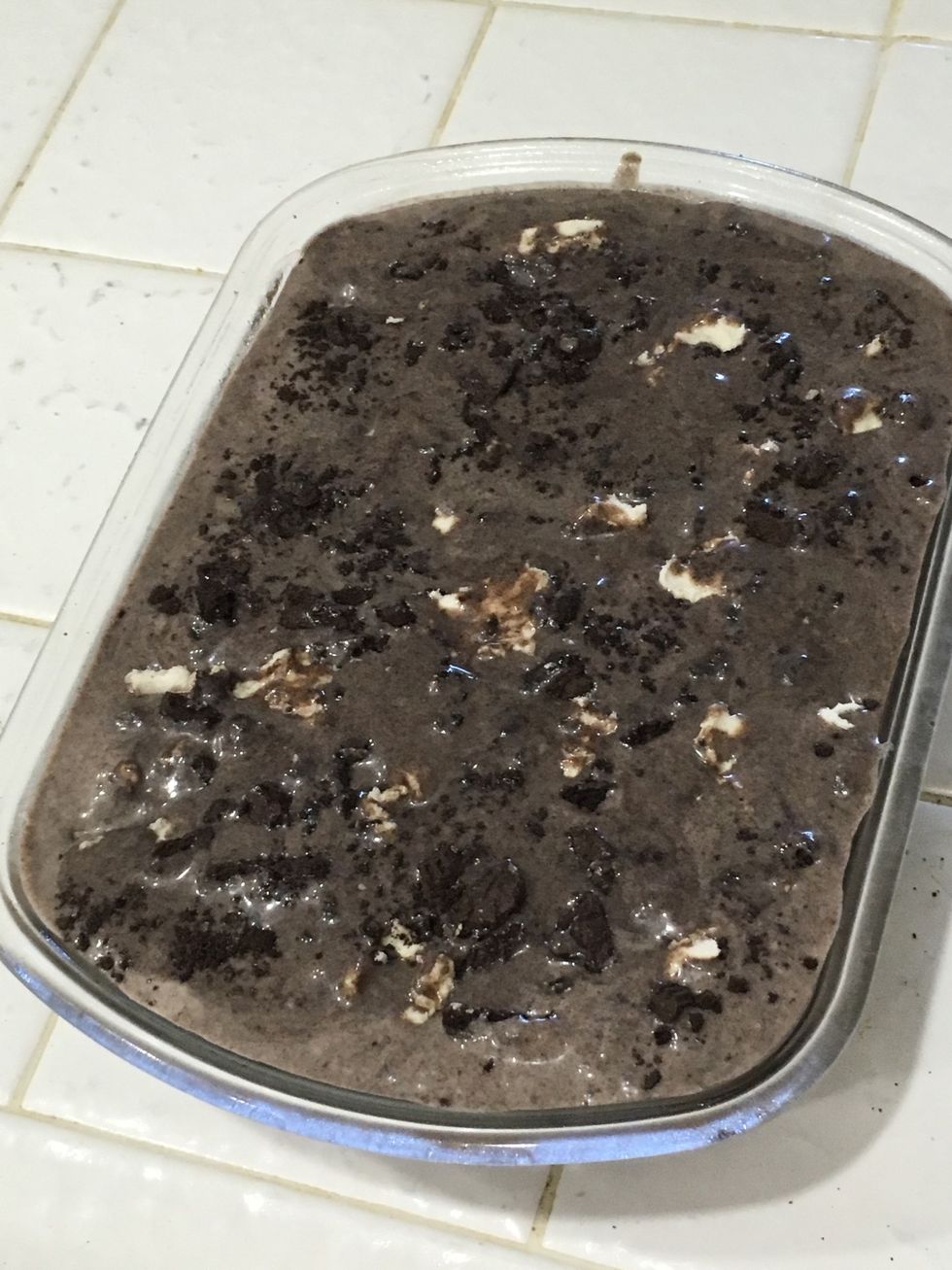 Bring to freezer until ready to serve