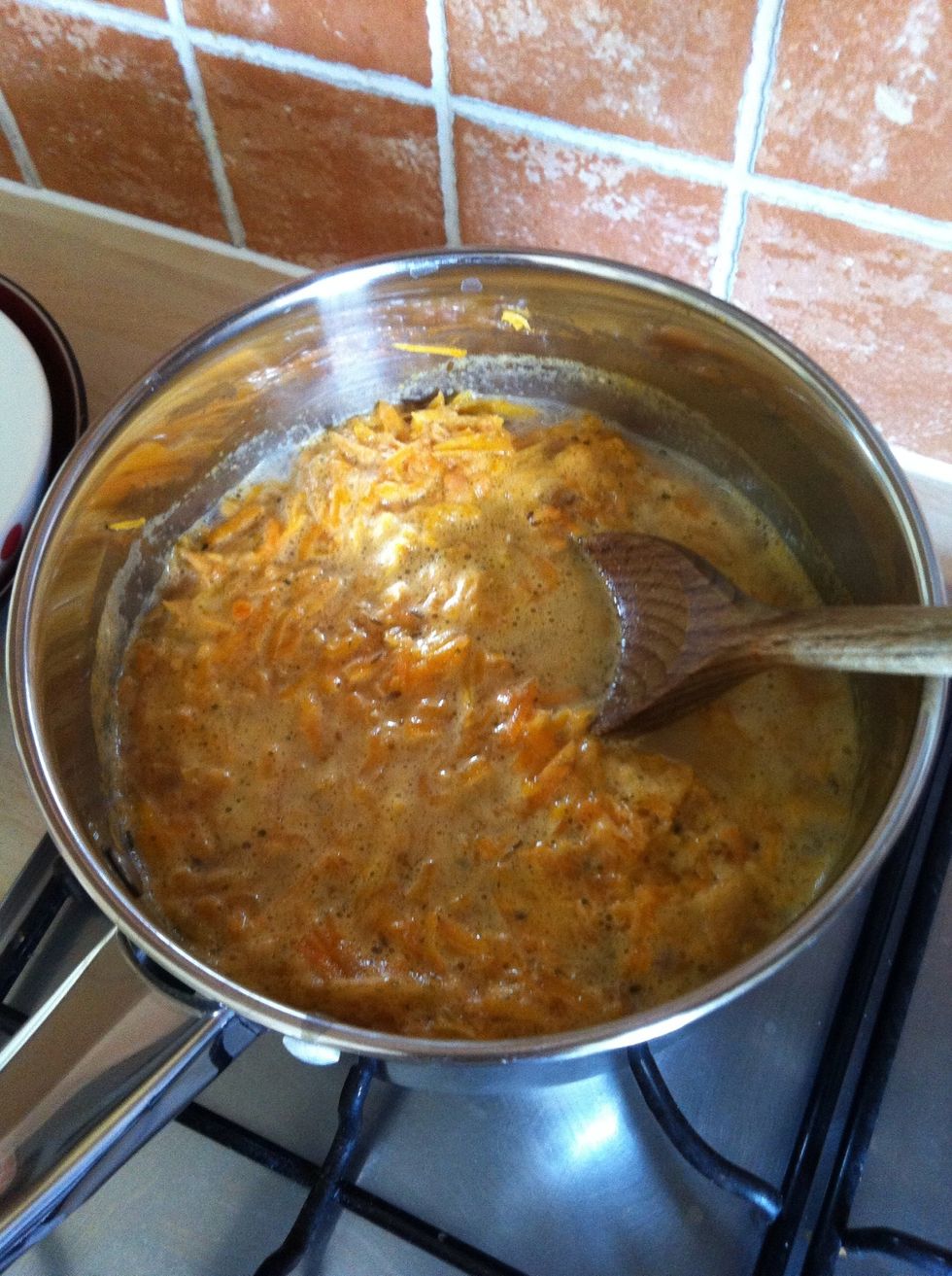 Bring to the boil, then leave to simmer for 15minutes