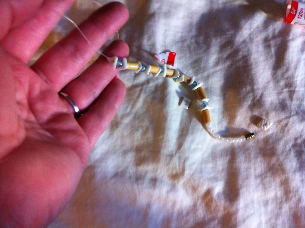 Broken necklace. Trash it.