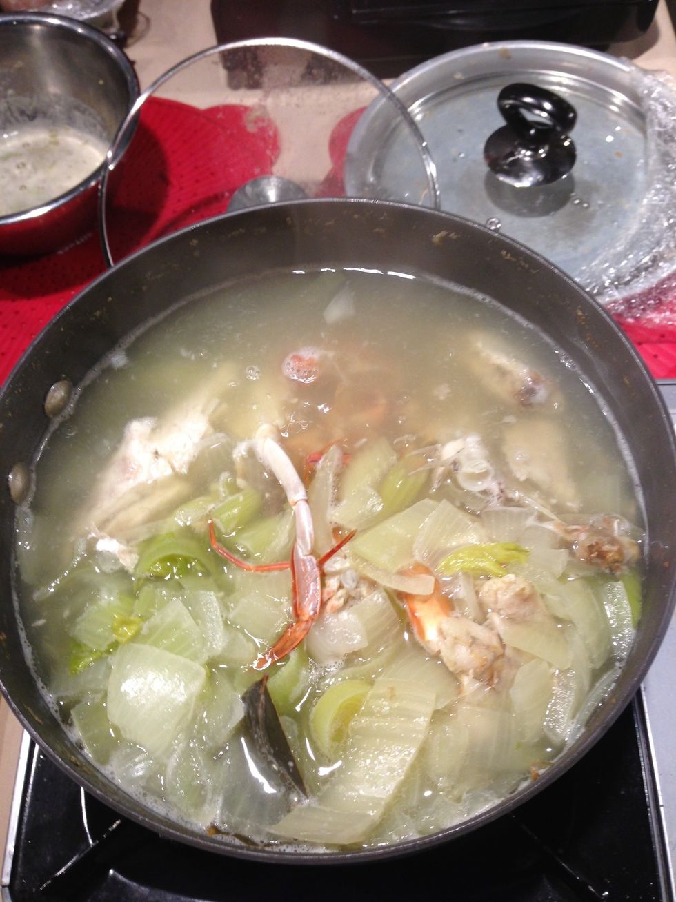 Broth should look like this
