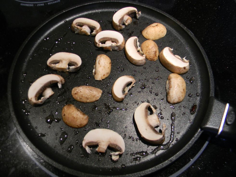 Brown the mushrooms