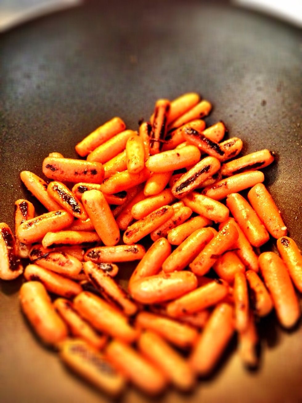 Brown to your taste and then add Braggs, ginger, and cider or any other flavor... I have thought of adding even coconut shreds...