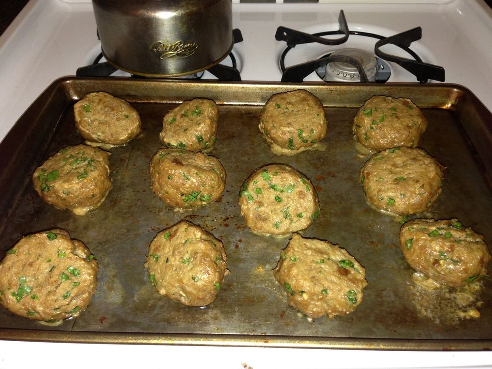 Browned and ready to eat