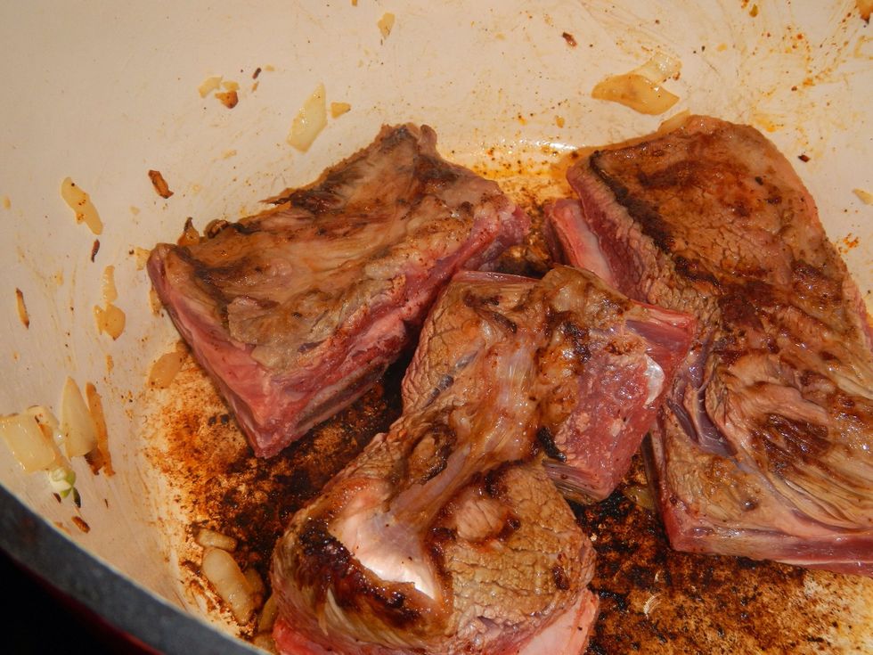 Browned short ribs