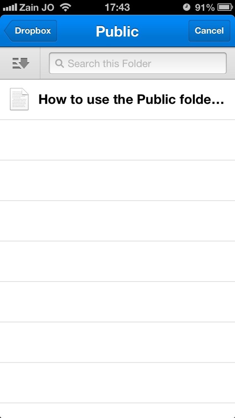 Browse to the folder where the attachment exists