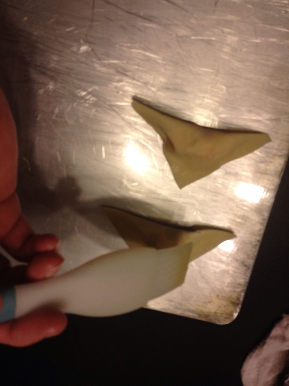 Brush both sides with oil