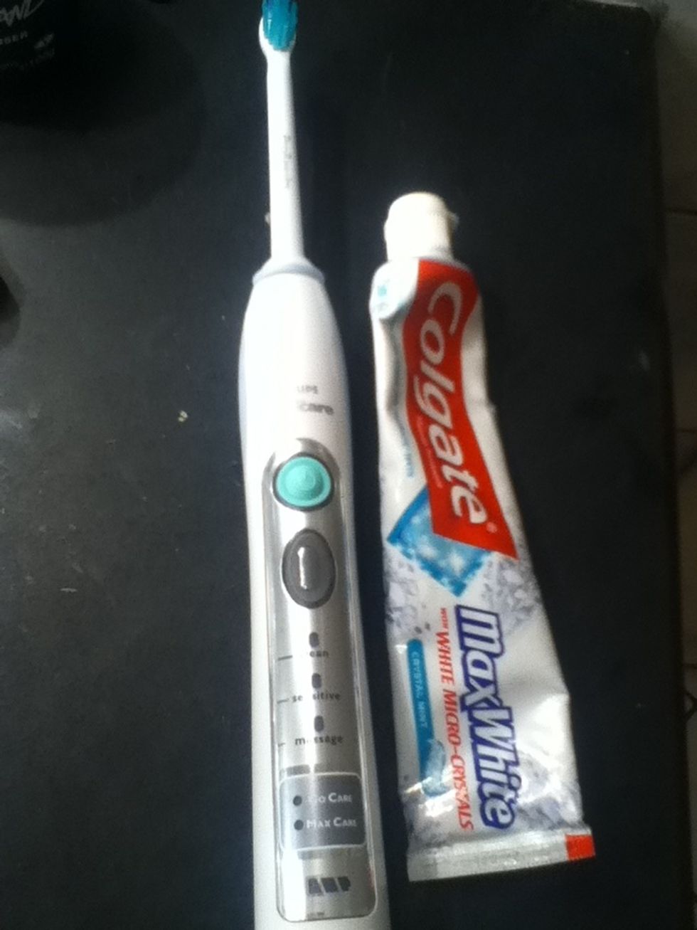 Brush my teeth :)