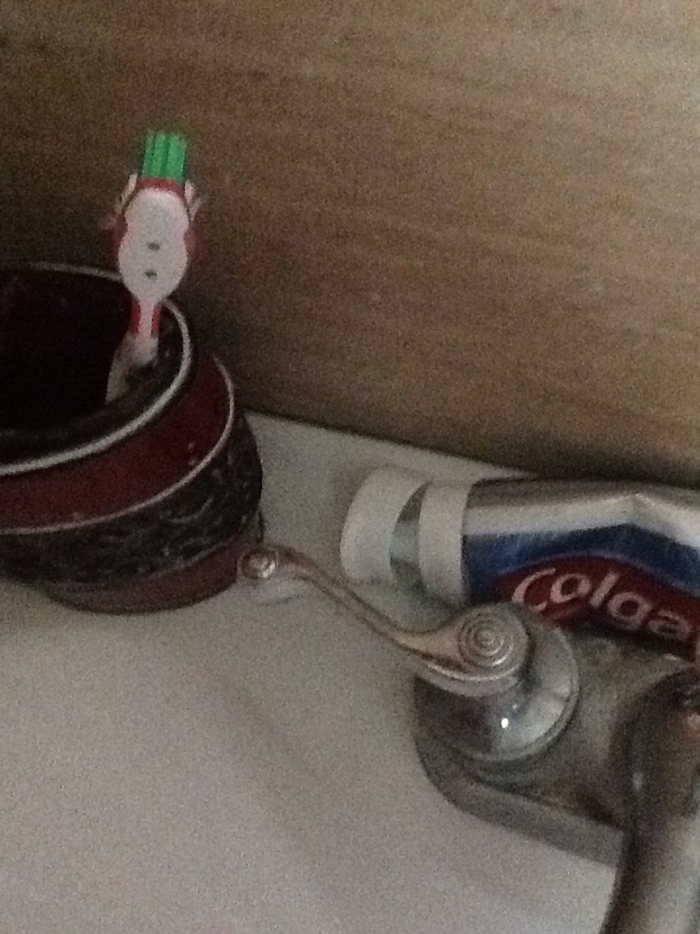 Brush my teeth