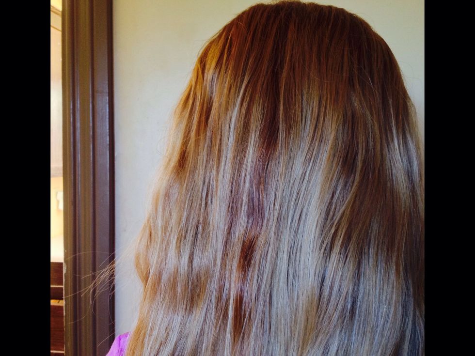 Brush out all the knots in ur hair