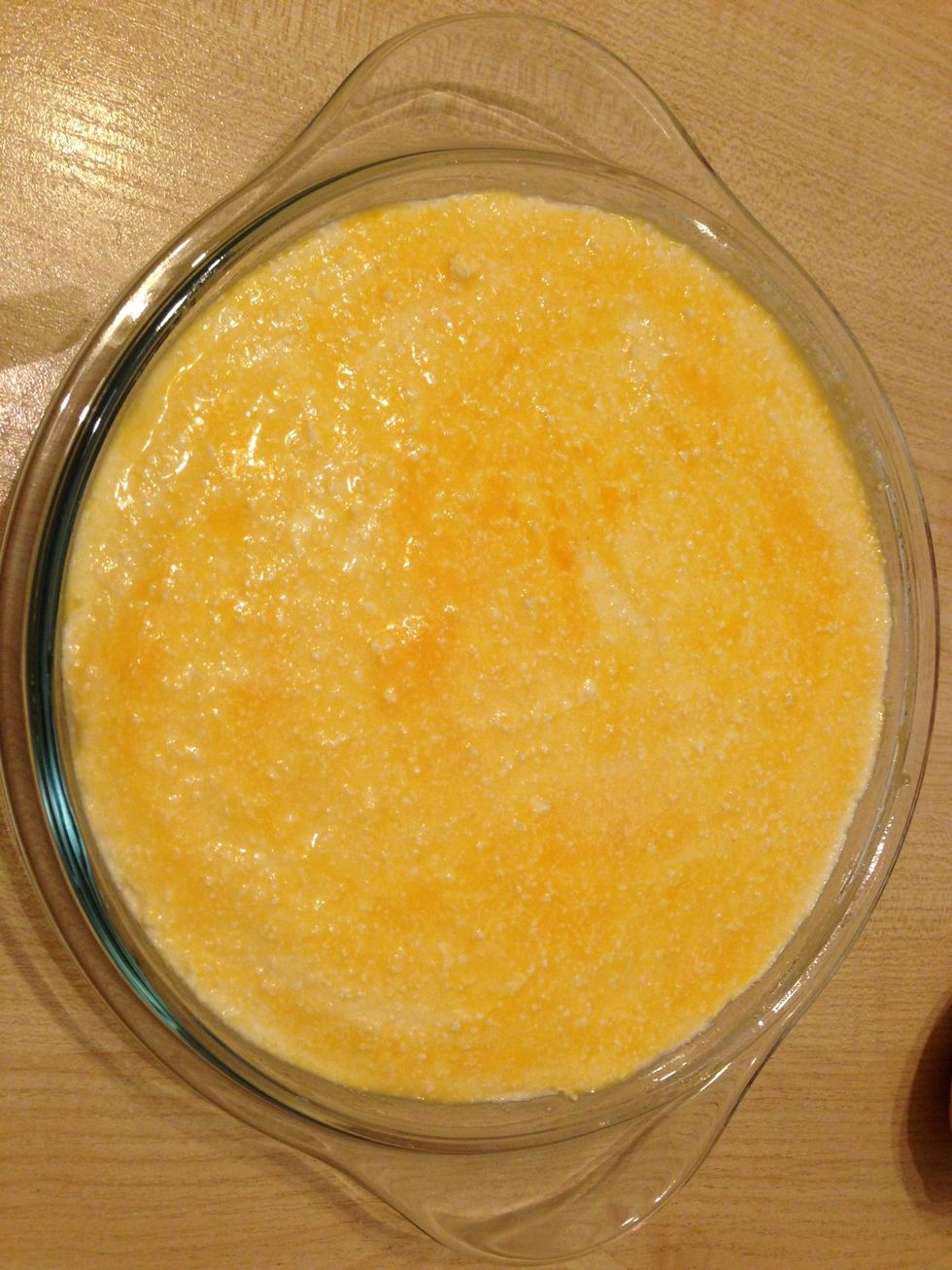 Brush the top with an egg yolk. Cover all. And bake for 50 minutes at 180C (350F).