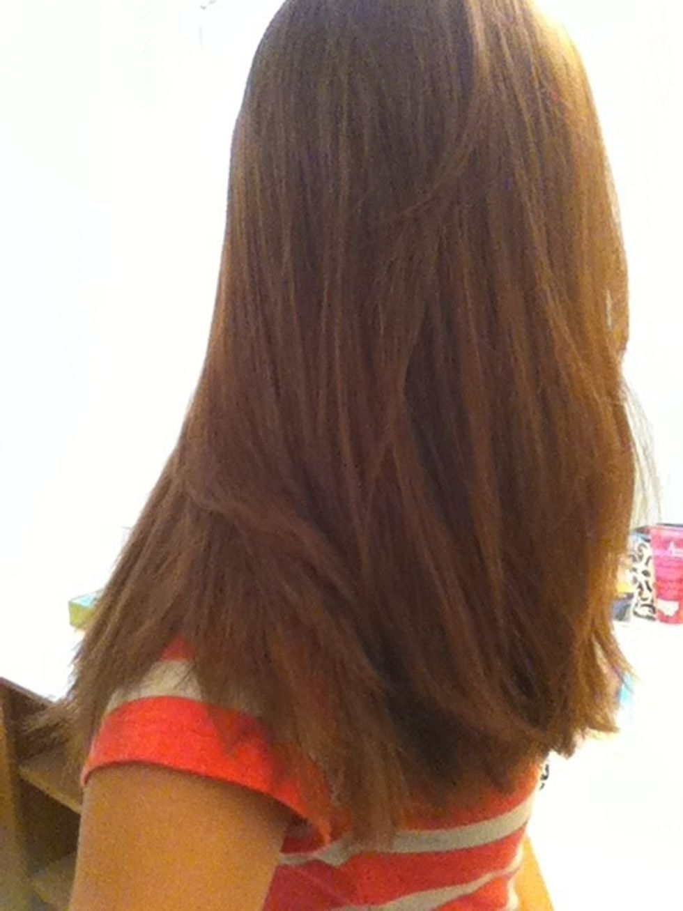 Brush through your hair