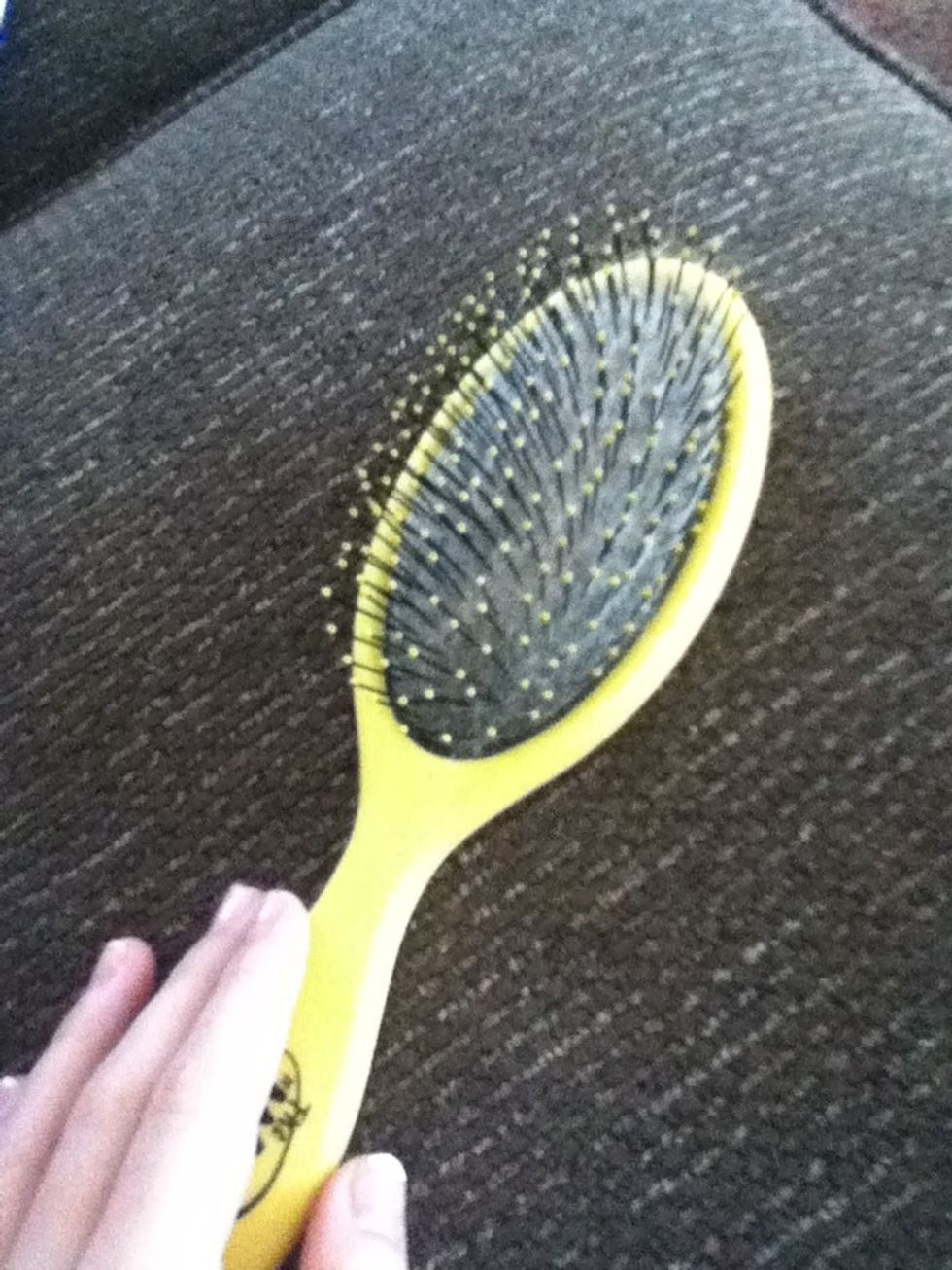 Brush your hair out really good-no tangles!