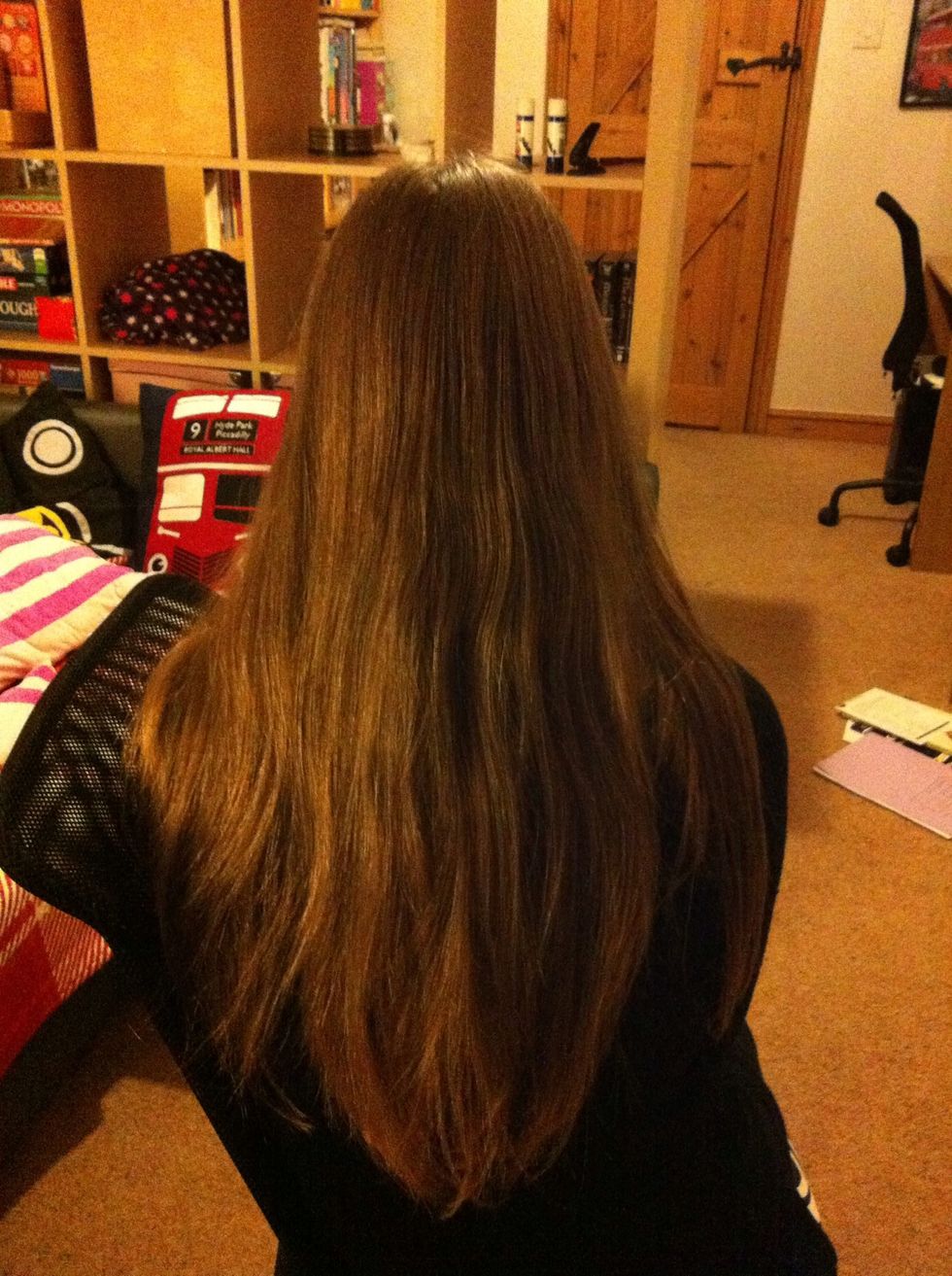 Brush your hair really well so there are no knots.