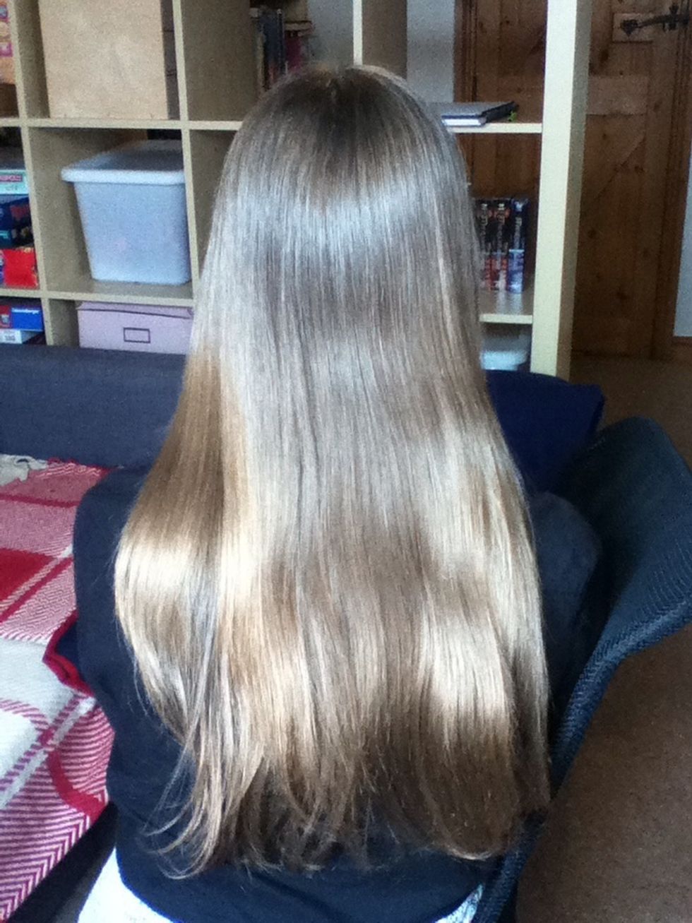 Brush your hair really well, so there is no knots.