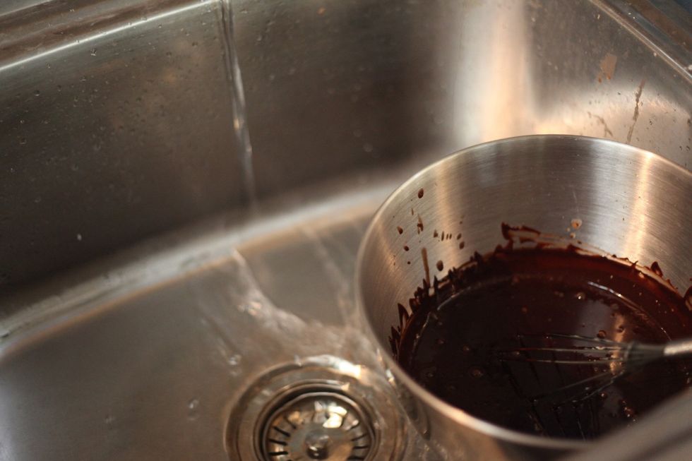 Bubble Fix: Immediately take the tempering bowl with all the chocolate and stick in in the sink. Run cold water around the bowl. Please make sure you don't get water inside your chocolate.