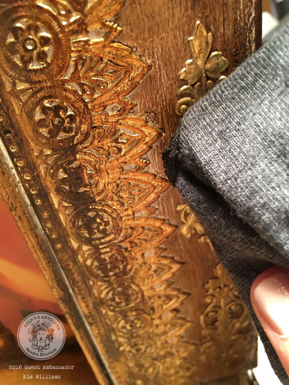 Buff your finished pieces to reveal the gorgeous pattern
