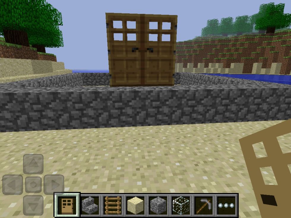 Build a 10x10 base and add doors.