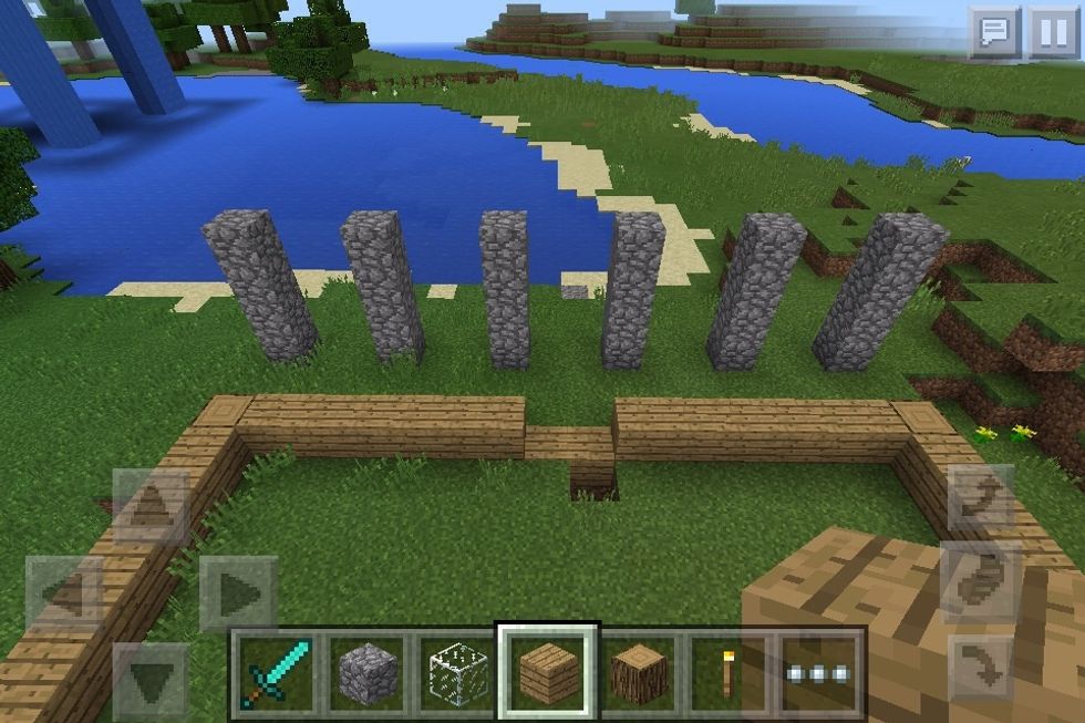 Build all up to 4 blocks for the 1st floor