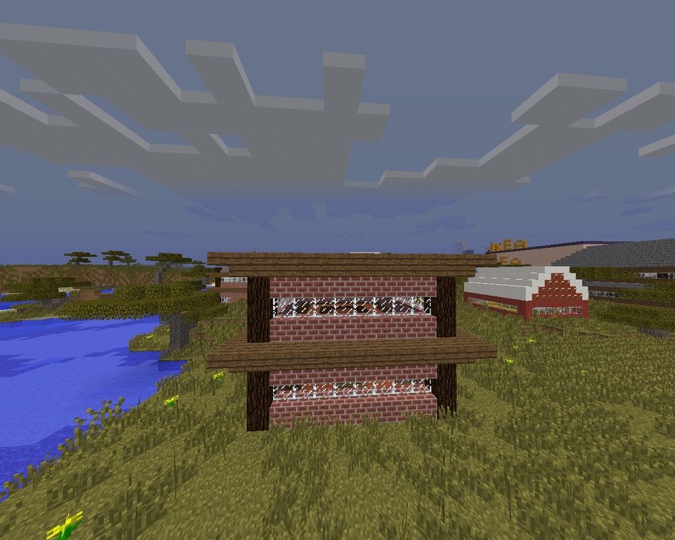 Build uppsidedown stairs again