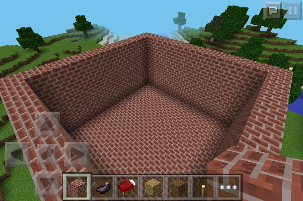 Build your walls and add a roof and build one more floor