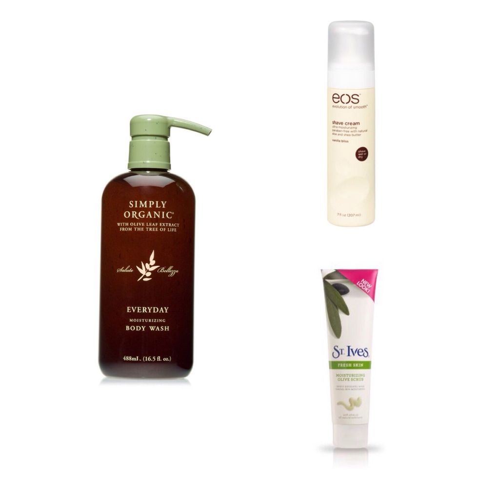 BURY yourself knee deep in moisture. So basically, try to moisturize whenever you can, even when you don't realize it. Try a moisturizing body wash, exfoliator, and shaving cream to start off.