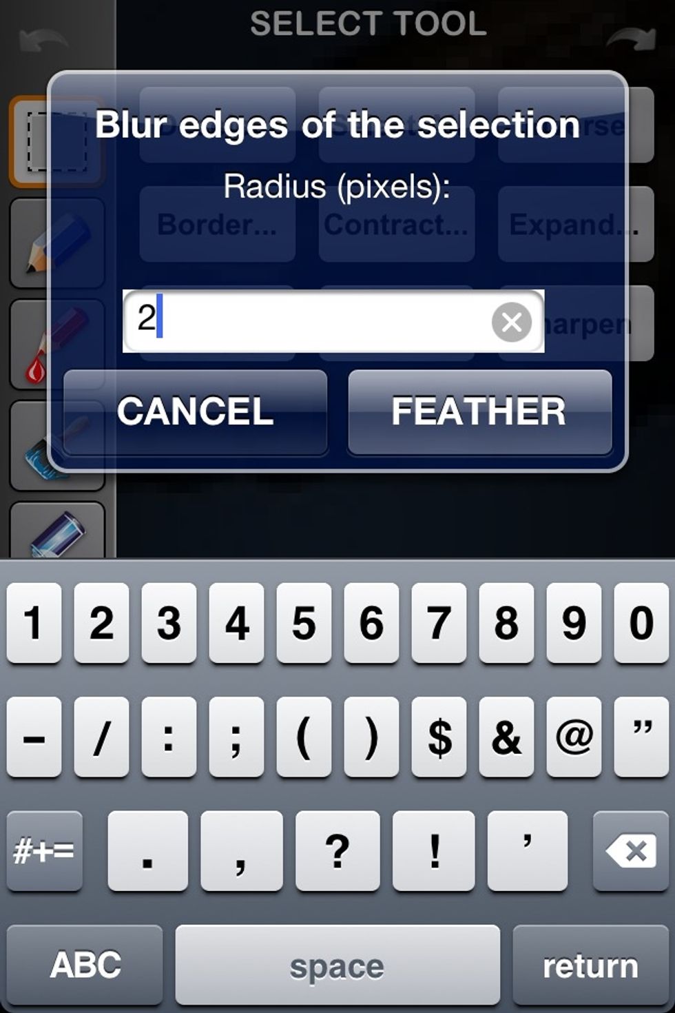 But add a little feather to the selection before cutting it away.