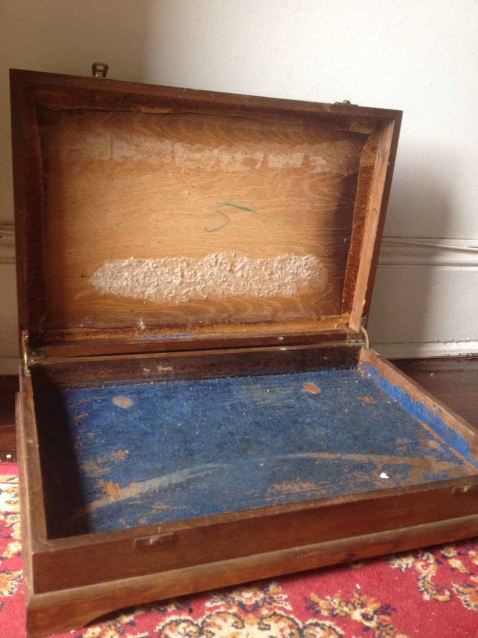 ...but not necessarily the best interior. I picked this up at a garage sale for $5