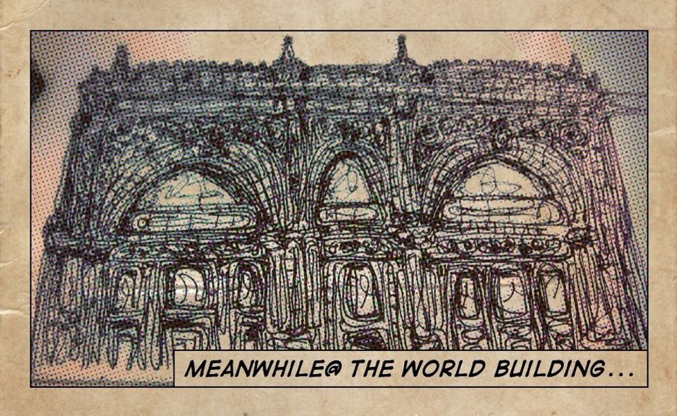 But on the other side of the city.