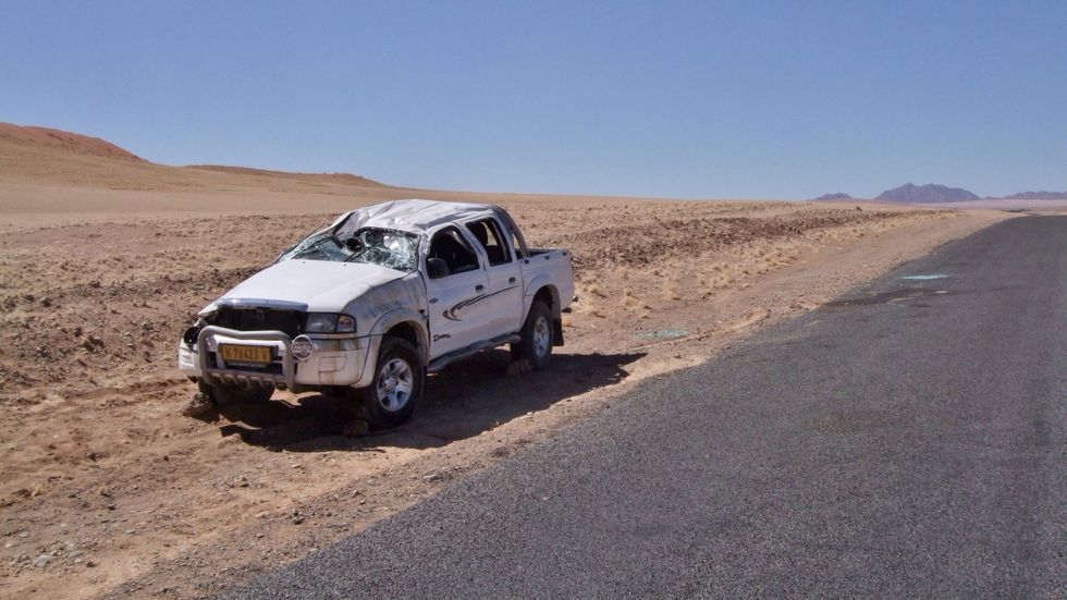... but on the road it's not much better.