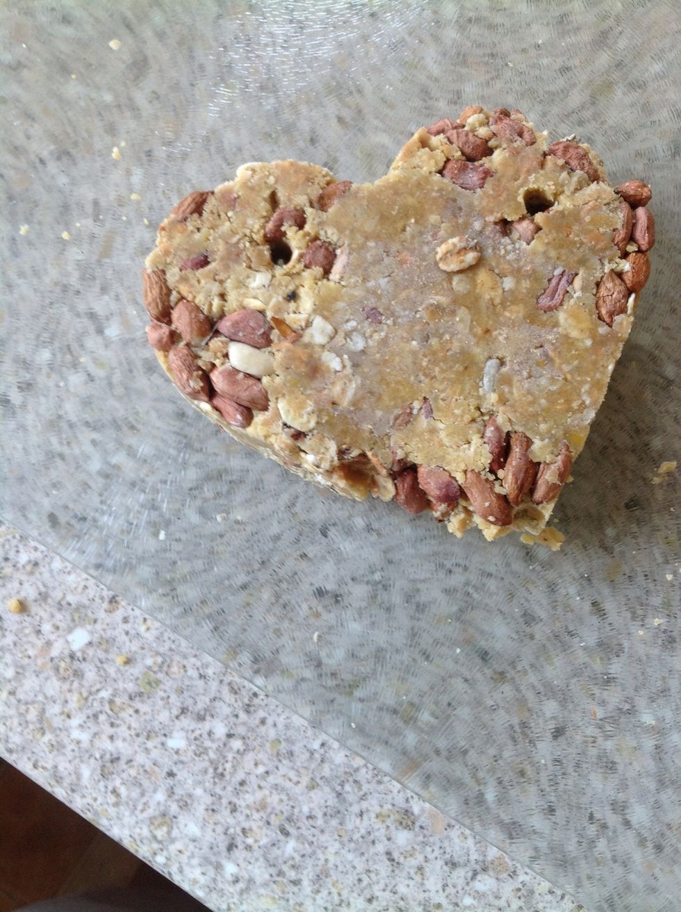 ... But sometimes experiments don't work and it falls apart! But the birds don't seem to mind.