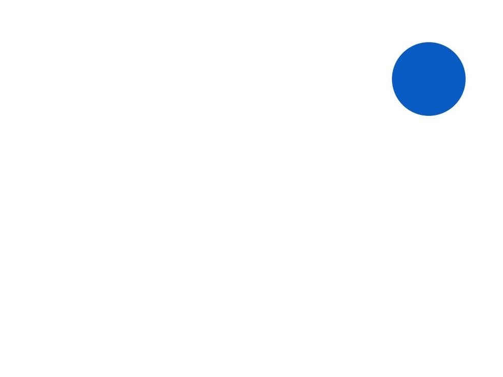 BUT!!!! The moment you put something on the page you get some information. And that one thing gets all of the attention too! ITS A BLUE CIRCLE!!