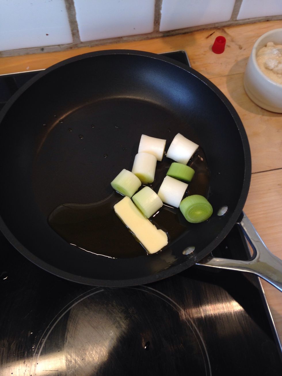 Butter and olive oil again with leaks (temp: 6/9)