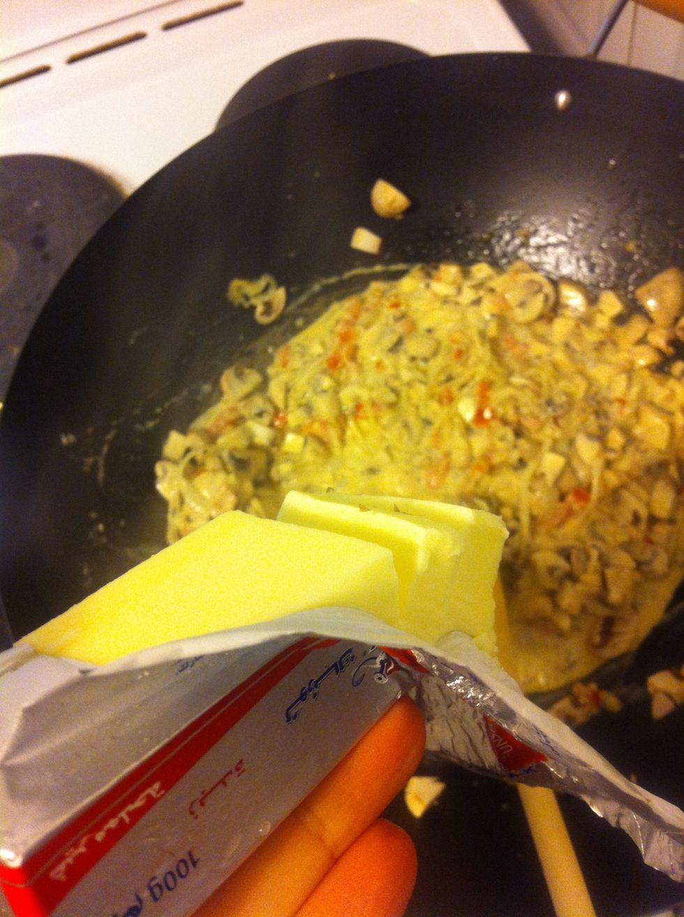 Butter for more thick creamy flave