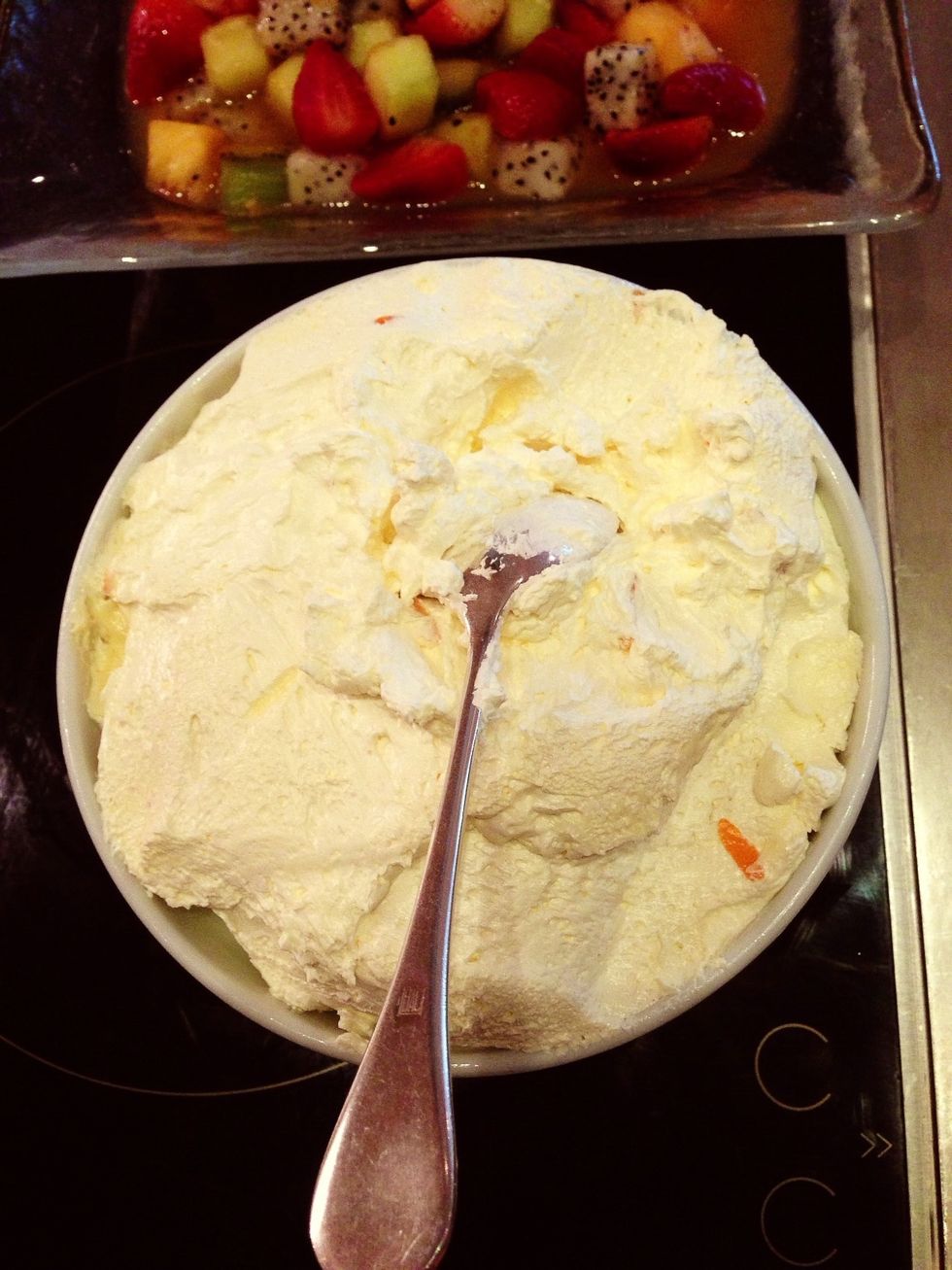 Butter with orange skin