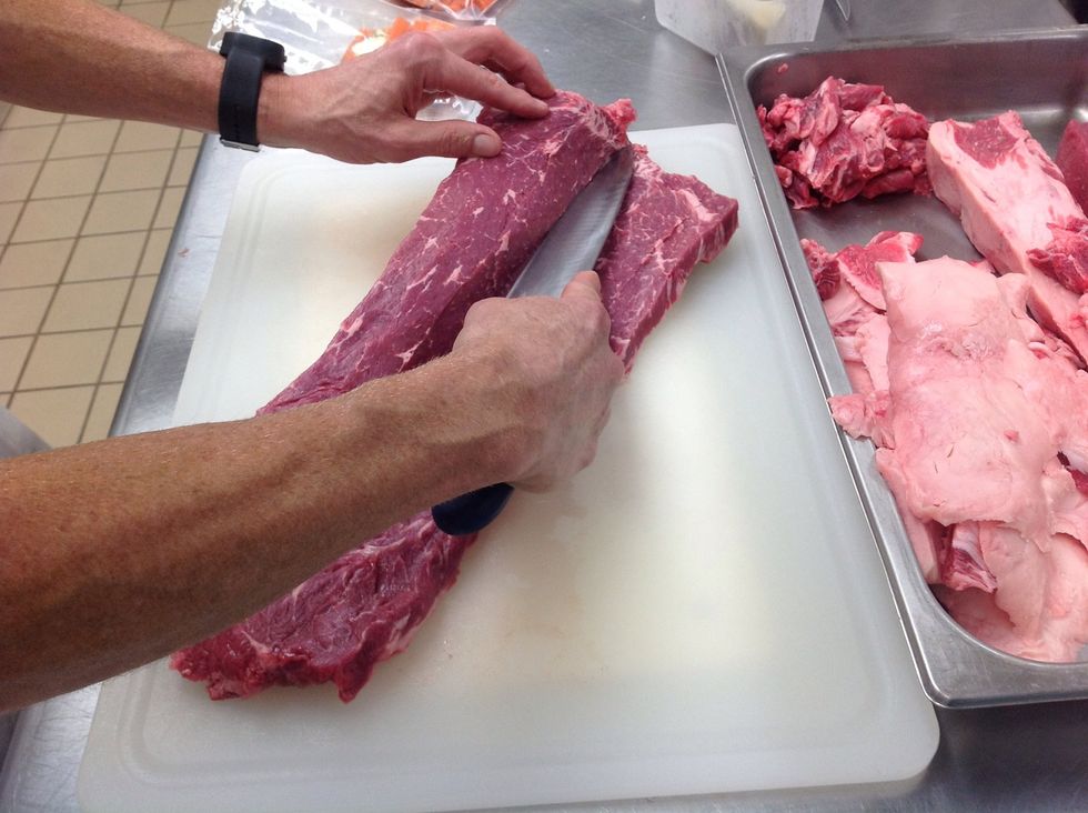 Butterfly out the loin