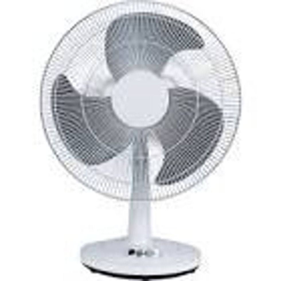 Buy a fan to keep inside.  They love them!!