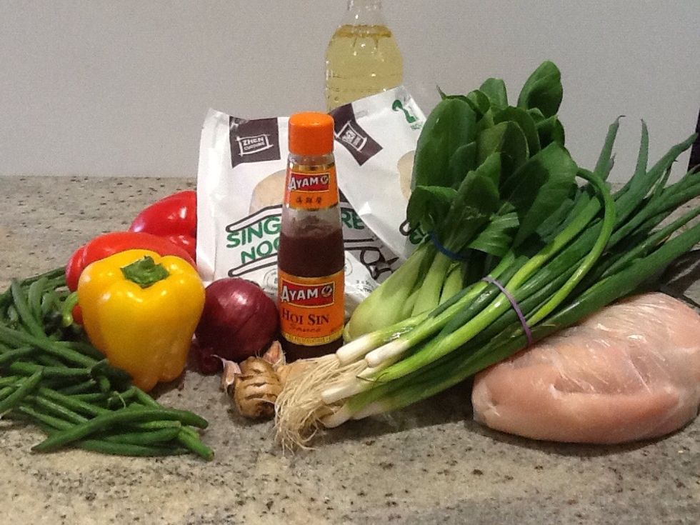 Buy and collect your ingredients