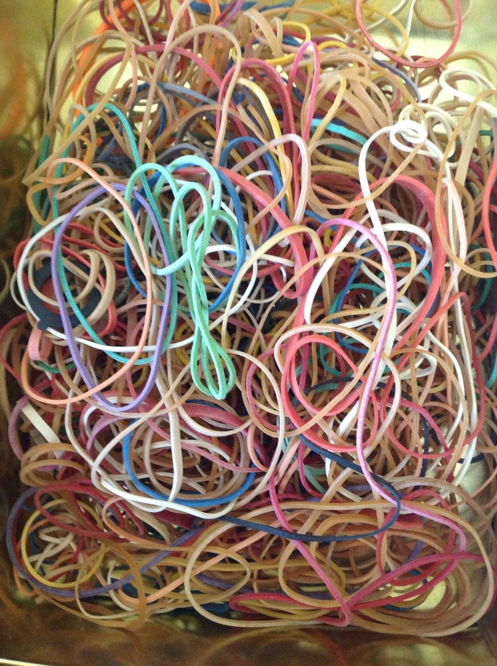 Buy or find as many rubber bands as you want.