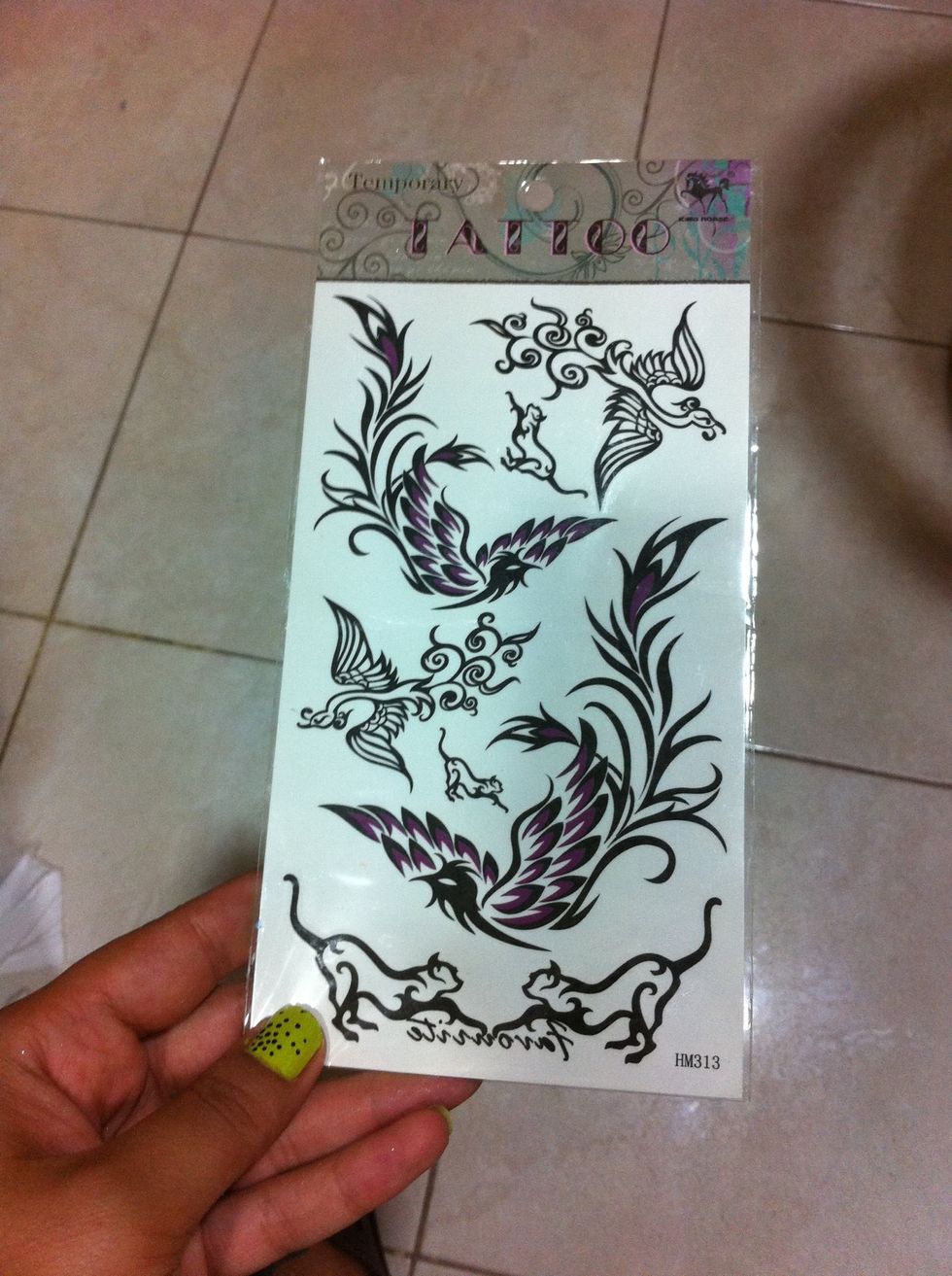 Buy some tatoo from market ( believe me is cheap and stayes for about 10 days)