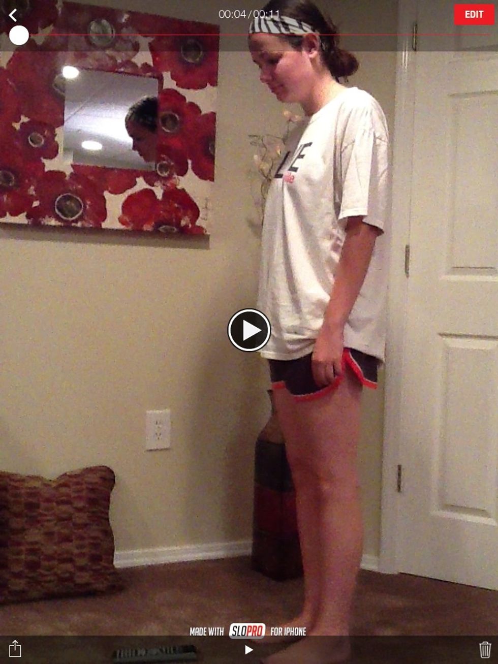 By clicking "edit" on the top right, you can adjust the speed.