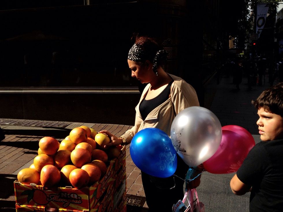 By locking exposure you prevent your iPhone images from being over-exposure when shooting in mixed lighting. (Image copyright Oliver Lang).