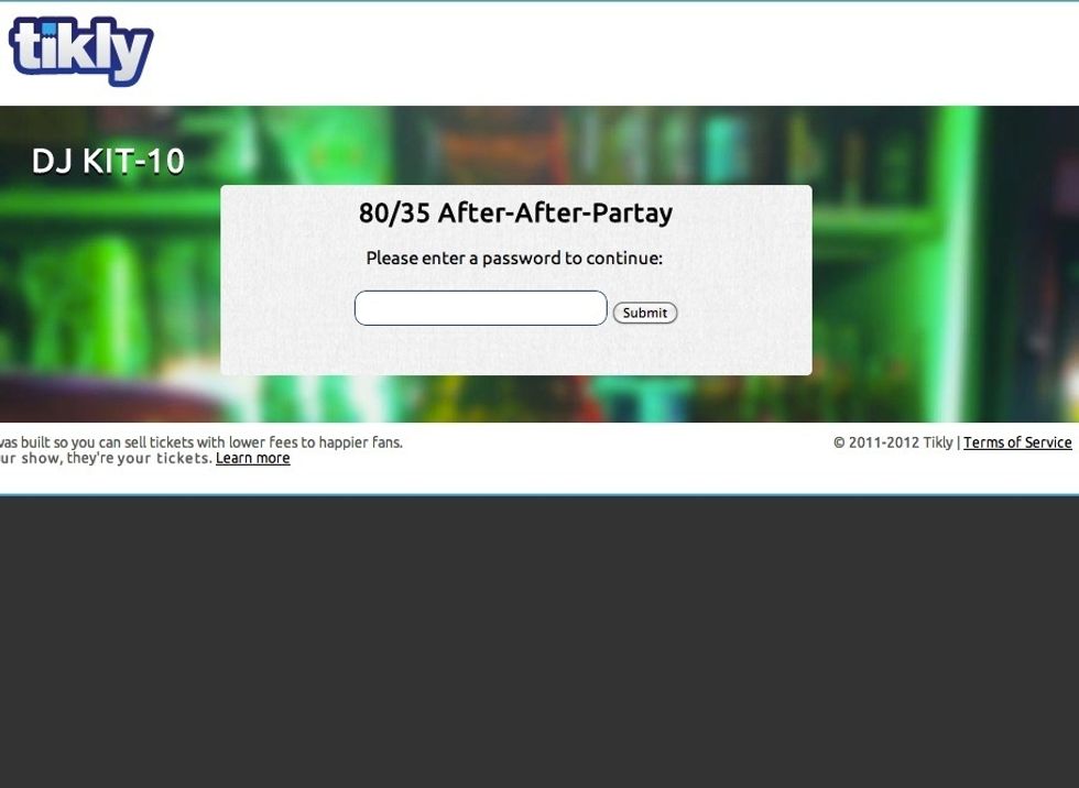 By-the-by, if you set a password for your event (under "Settings") this is what your guests will see when going to the event page. They'll have to enter the password to view the event/buy tickets!